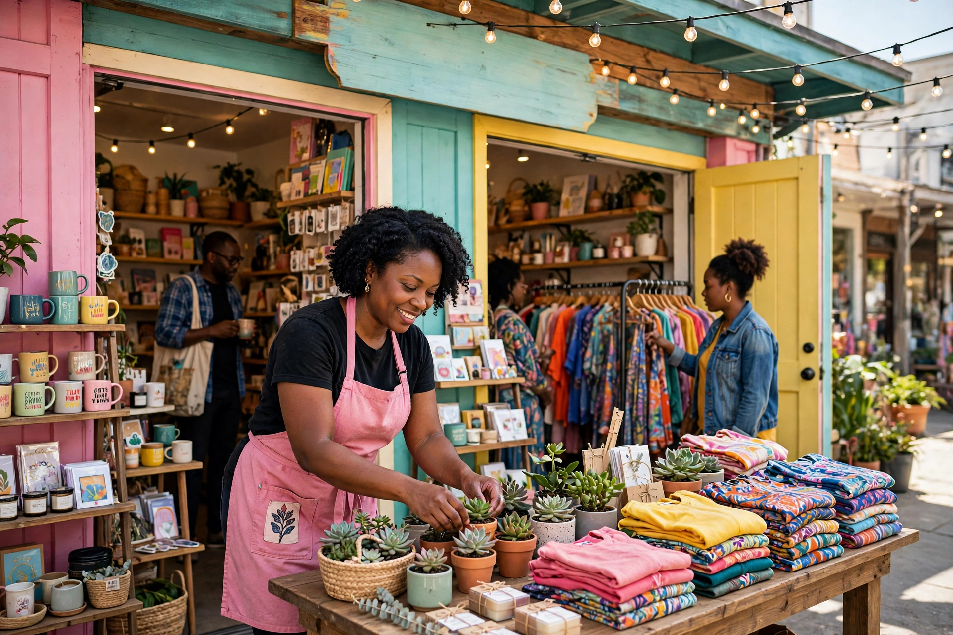 The Harbor Lane Boutique storefront