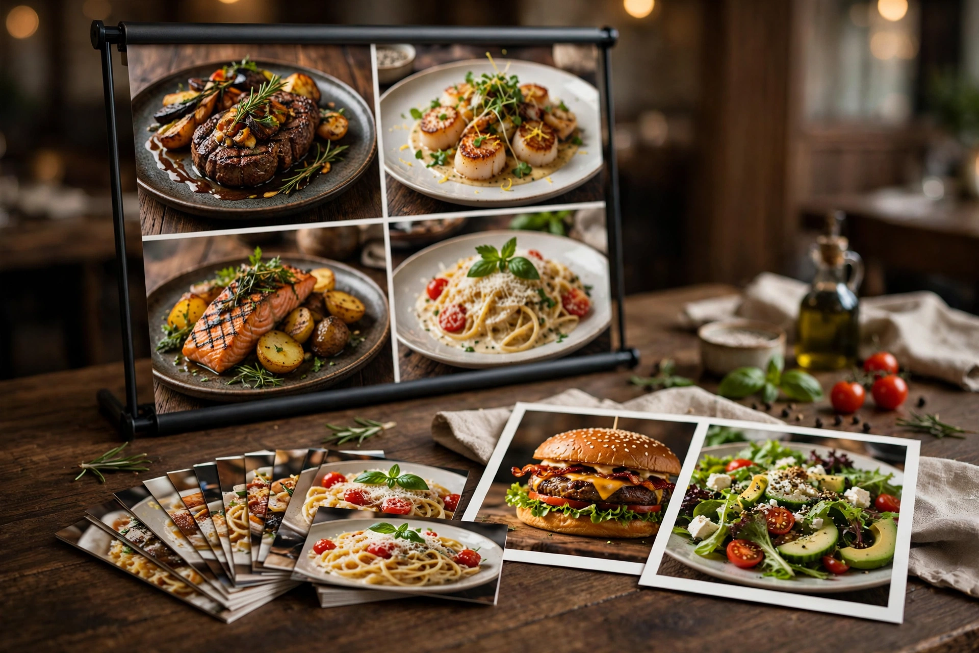 Restaurant printing in rich color